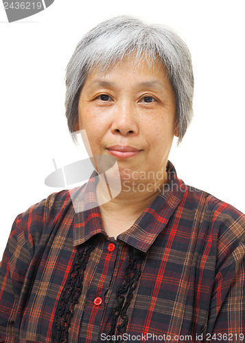 Image of mature asian woman