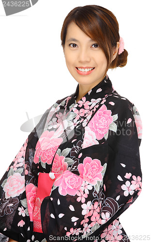 Image of japanese kimono woman