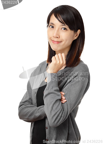 Image of Asian woman portrait