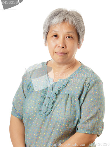 Image of Asian old woman