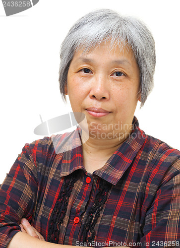 Image of Asian mature woman 