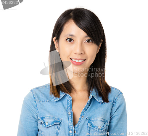 Image of Asian woman with smile