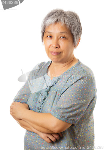 Image of Asian old woman portrait