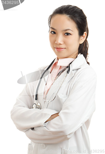 Image of Asian female doctor portrait 