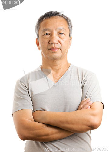 Image of Asian mature man