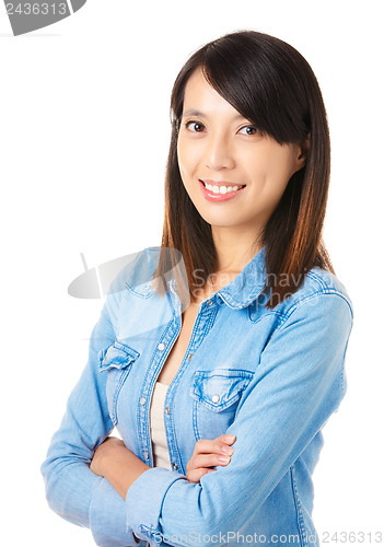 Image of Asian woman portrait