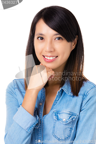 Image of Asian woman portrait