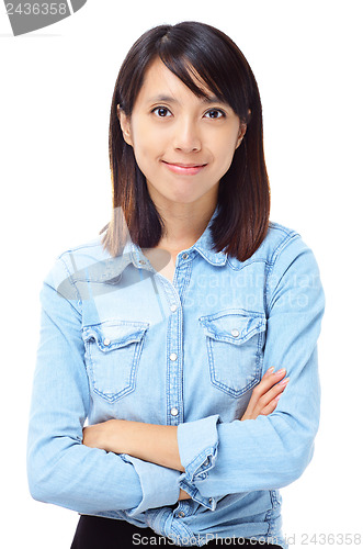 Image of Asian woman portrait