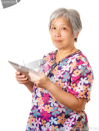Image of Asian old woman