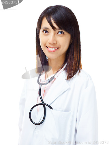 Image of Asian female doctor portrait