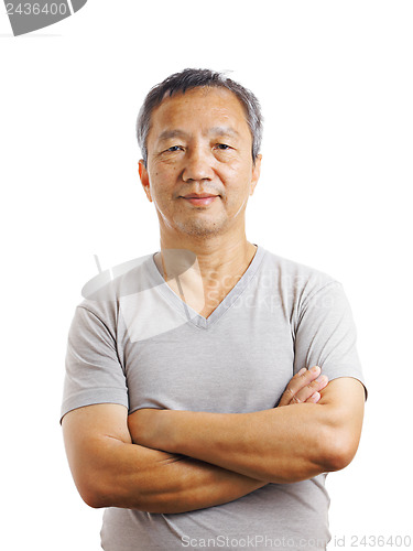 Image of Asian mature man