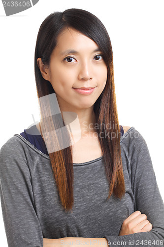 Image of Asian woman portrait