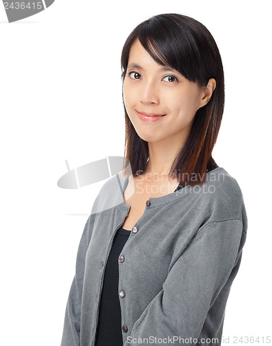 Image of Asian woman with smile