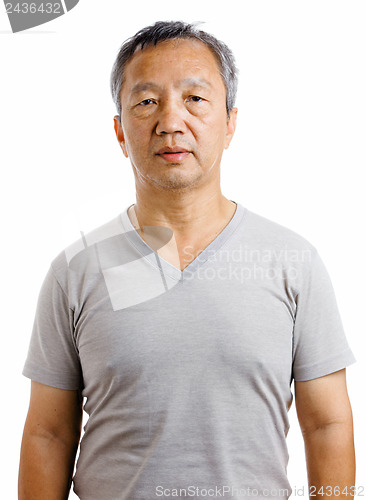 Image of Asian mature man