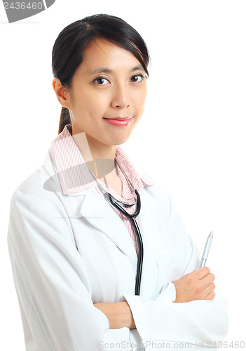 Image of Asian female doctor portrait