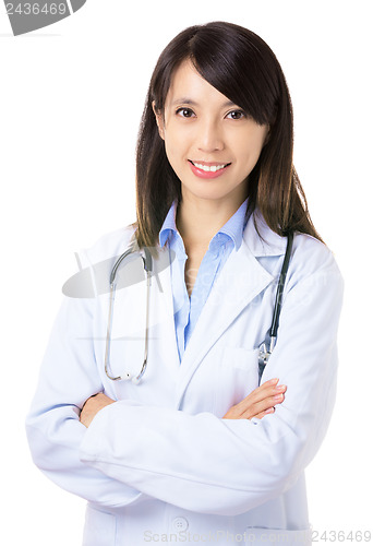 Image of Asian female medical doctor