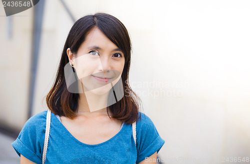 Image of Young asian woman smile