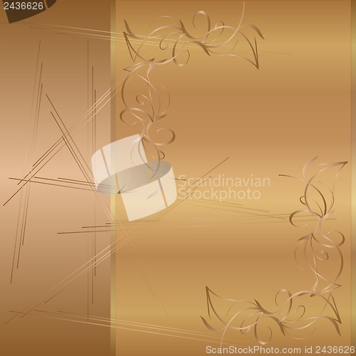 Image of Luxury charcoal and gold gothic book cover