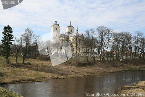 Image of Landscape with church