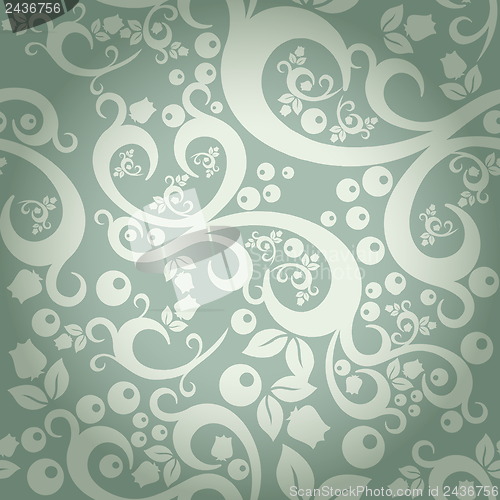 Image of elegant floral vintage seamless pattern background for your design