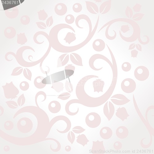 Image of elegant floral vintage seamless pattern background for your design