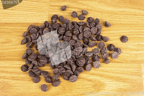 Image of Chocolate chips.