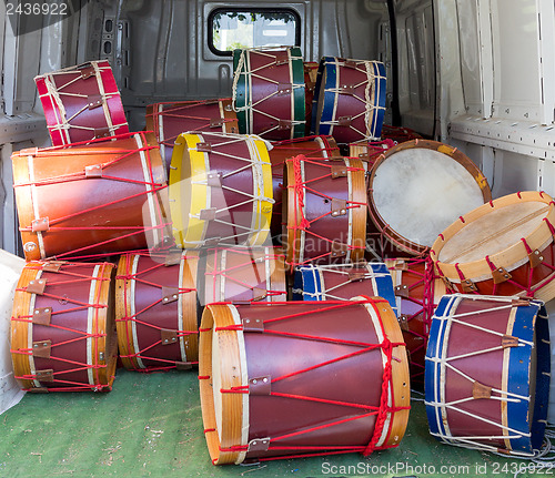 Image of Lot of drums