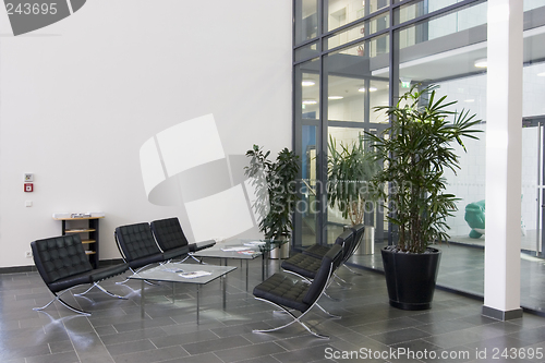 Image of Lobby of a modern office building