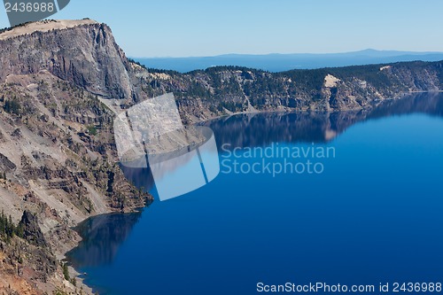 Image of crater lake