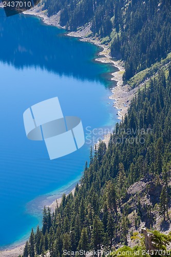 Image of crater lake