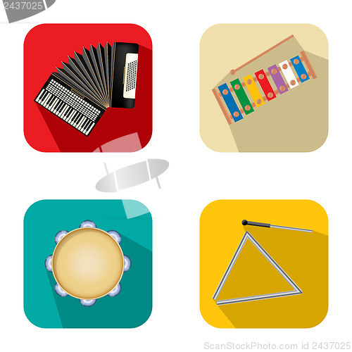 Image of Music and party icons 3