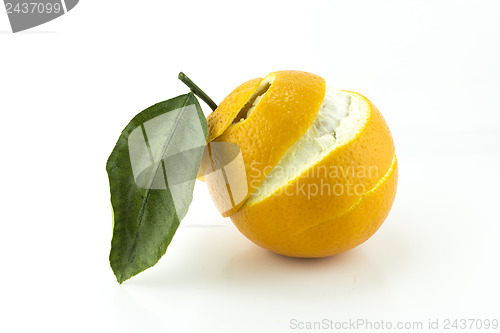 Image of Sweet orange with peeled