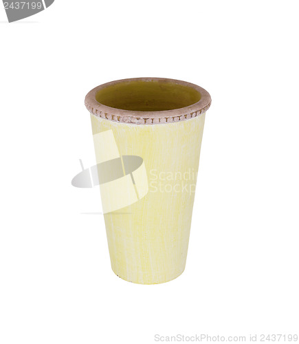 Image of Simple green vase