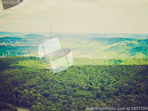 Image of Retro look Stuttgart, Germany