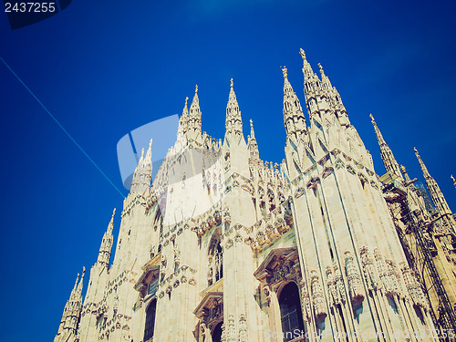 Image of Retro look Duomo, Milan