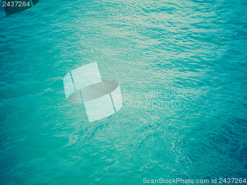 Image of Retro look water background