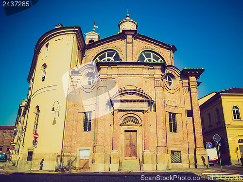 Image of Retro look San Michele Church, Turin