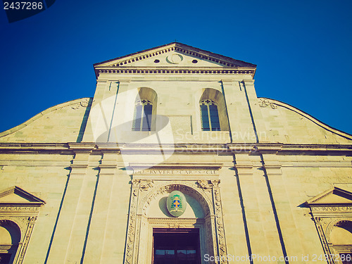 Image of Retro look Turin Cathedral