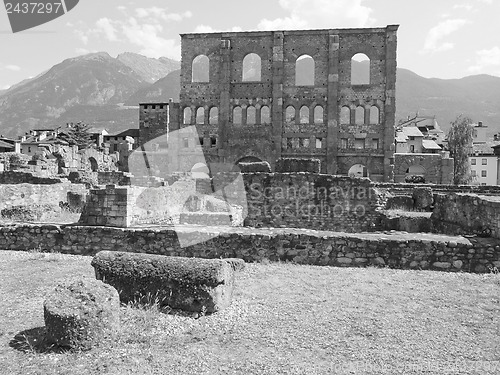 Image of Roman Theatre Aosta