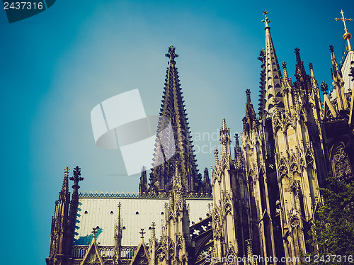 Image of Retro look Koeln Dom