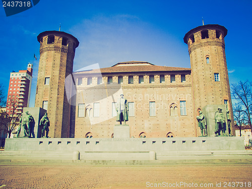 Image of Retro look Palazzo Madama, Turin