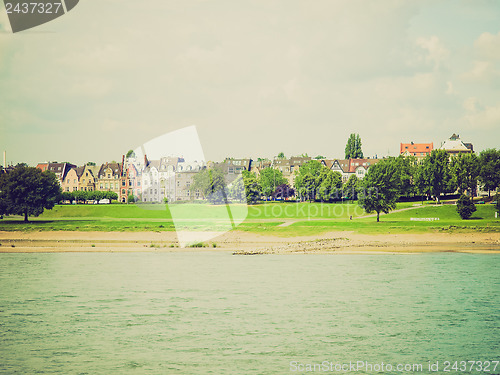 Image of Retro look River Rhein