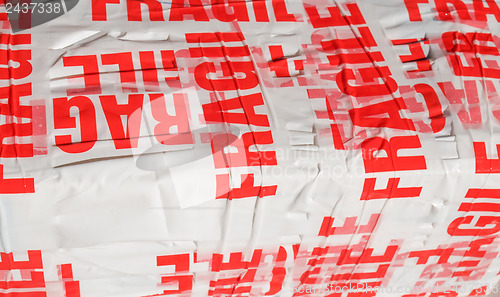 Image of Fragile packet parcel