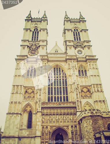 Image of Vintage look Westminster Abbey