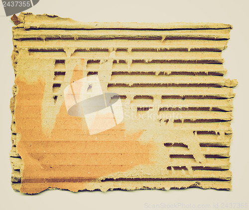 Image of Corrugated cardboard