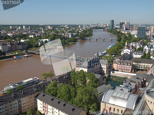 Image of Aerial view of Frankfurt