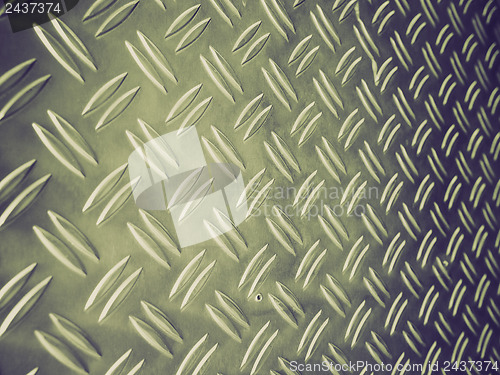 Image of Vintage retro steel background
