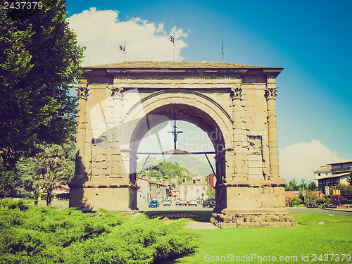 Image of Retro look Arch of August Aosta