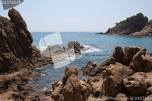 Image of Rocky shores, Lloret de Mar, Spain