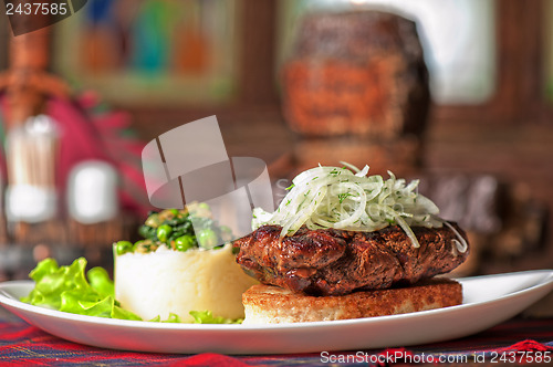 Image of Gourmet steak meat